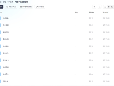 网络小说超级合集